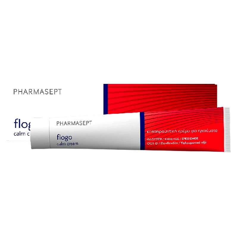 Pharmasept Pharmasept Flogo Calm Cream Κρέμα Εξειδικευμένης Δράσης για την Άμεση Καταπράυνση από Εγκαύματα 50ml