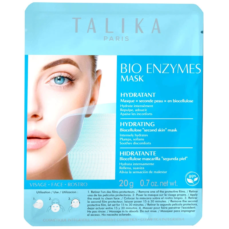 Talika Talika Bio Enzymes Hydrating Mask Ενυδατική Μάσκα Προσώπου 20gr