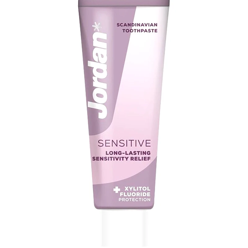 Jordan Jordan Long-Lasting Sensitive Relief Toothpaste Φθοριούχος Οδοντόκρεμα Κατάλληλη για Ευαίσθητα Δόντια & Ούλα 75ml