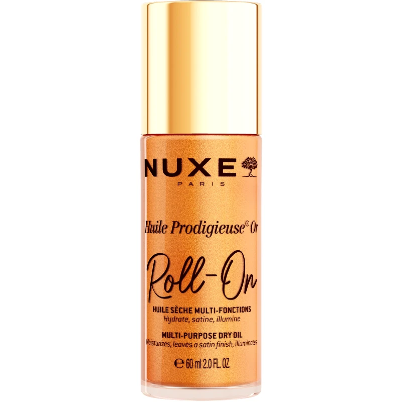 Nuxe Nuxe Huile Prodigieuse OR Roll-On Multi-Purpose Dry Oil Ιριδίζον Ξηρό Λάδι για Πρόσωπο, Σώμα & Μαλλιά σε Μορφή Roll On 60ml