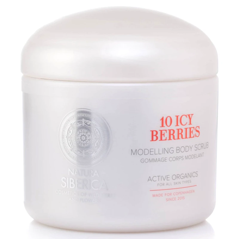 Natura Siberica Natura Siberica Copenhagen Modelling Body Scrub 10 Icy Berries Scrub Σώματος με 10 Παγωμένα Μούρα για Καθαρισμό & Σμίλευση Σιλουέτας 370ml