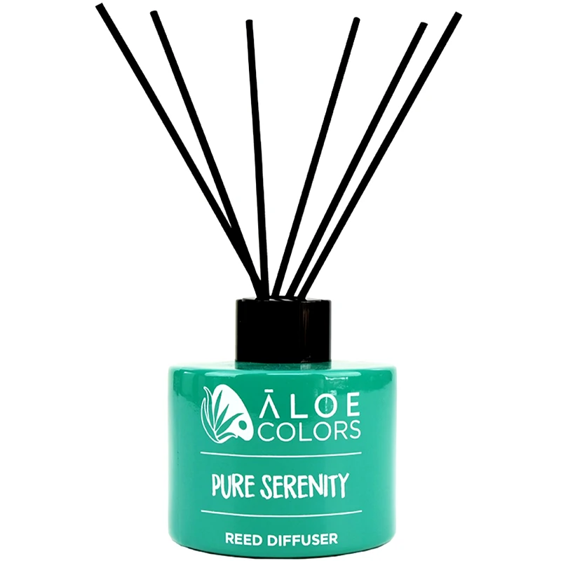 Aloe Colors Aloe Colors Pure Serenity Reed Diffuser Alcohol Free Αρωματικό Χώρου με Έντονο Άρωμα Μανόλιας 125ml