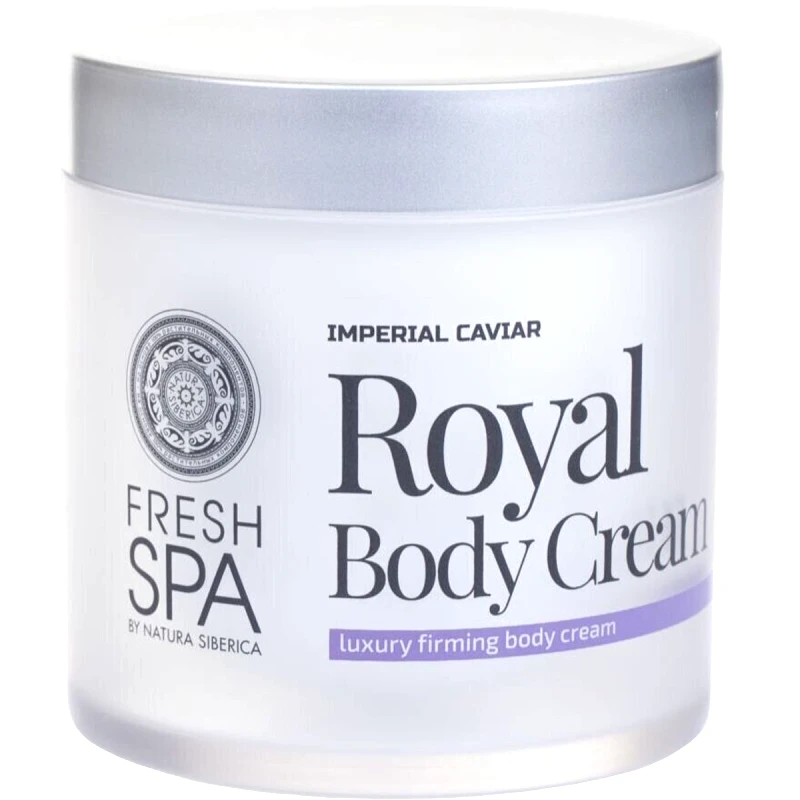 Natura Siberica Natura Siberica Fresh Spa Imperial Caviar Royal Body Cream Θρεπτική Κρέμα Σώματος με Εκχύλισμα από Μαύρο Χαβιάρι 400ml