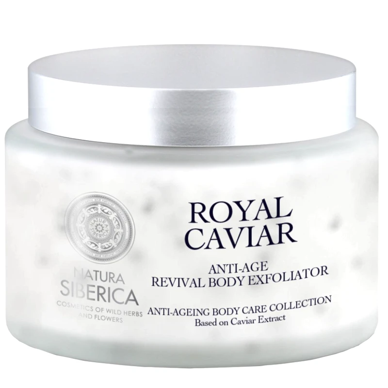 Natura Siberica Natura Siberica Royal Caviar Anti-Age Revival Body Scrub Απολεπιστικό Σώματος με Χαβιάρι για Αντιγήρανση & Λάμψη 300ml