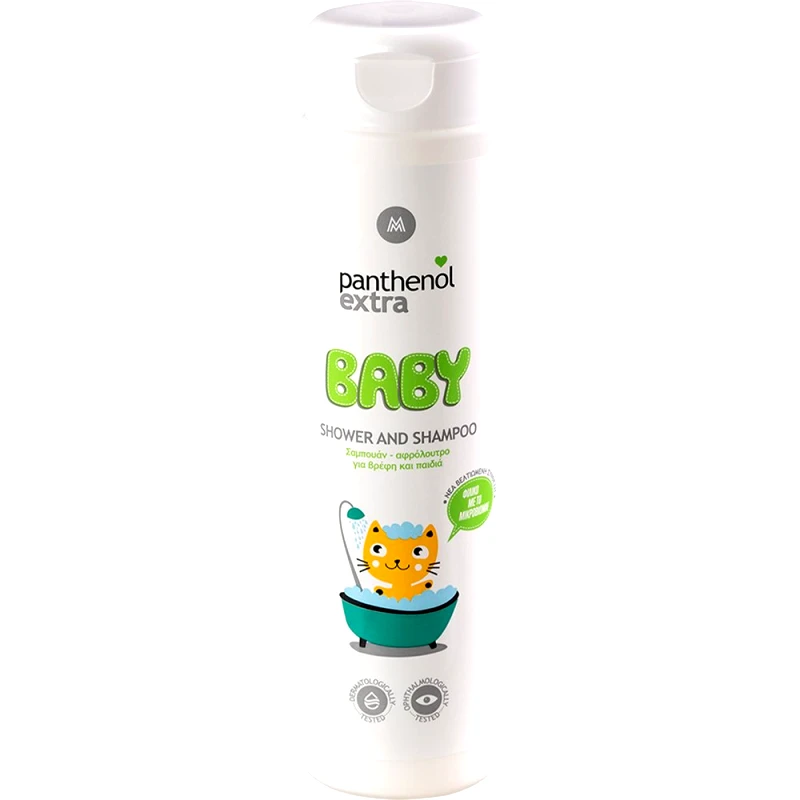 Medisei Medisei Panthenol Extra Baby Shower & Shampoo Σαμπουάν - Αφρόλουτρο για Βρέφη & Παιδιά 300ml