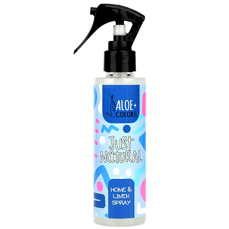 Aloe Colors Aloe+ Colors Just Natural Home & Linen Spray Αρωματικό Spray Χώρου & Υφασμάτων με Έντονο Άρωμα Φρεσκάδας 150ml