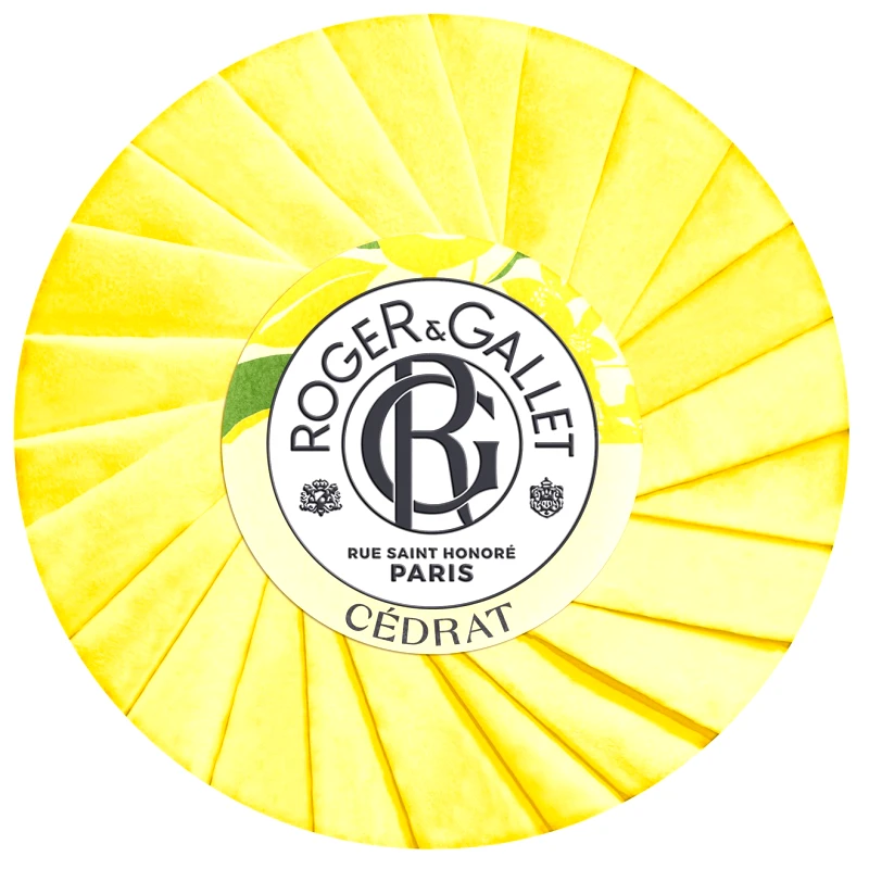 Roger & Gallet Roger & Gallet Cedrat Perfumed Soap Bar Γυναικείο Αναζωογονητικό Φυτικό Σαπούνι Σώματος με Τονωτικό Άρωμα Κίτρου 100g