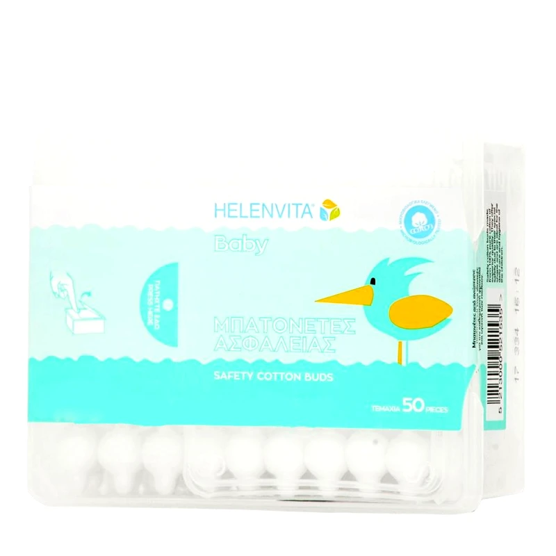 ΦΑΡΜΕΞ Helenvita Βρεφικές Μπατονέτες Ασφαλείας 50 Τεμάχια