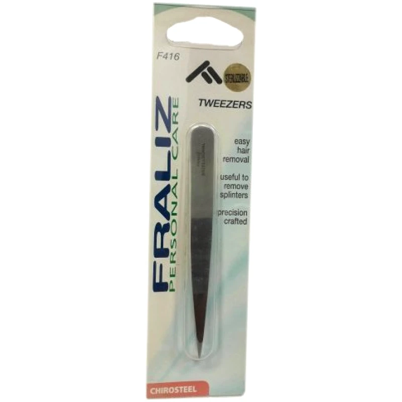 Health-Plus Fraliz F416 Tweezers Τσιμπιδάκι Φρυδιών με Πολύ Λεπτή Μύτη 1 Τεμάχιο