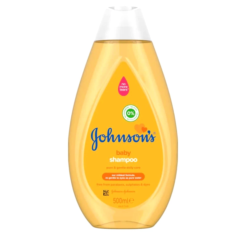 Johnsons & Johnsons Johnson's Baby Shampoo Σαμπουάν Όχι πια Δάκρυα, Καθαρίζει Αποτελεσματικά Αφήνοντας τα Μαλλάκια του Μωρού Λεία και Λαμπερά 500ml
