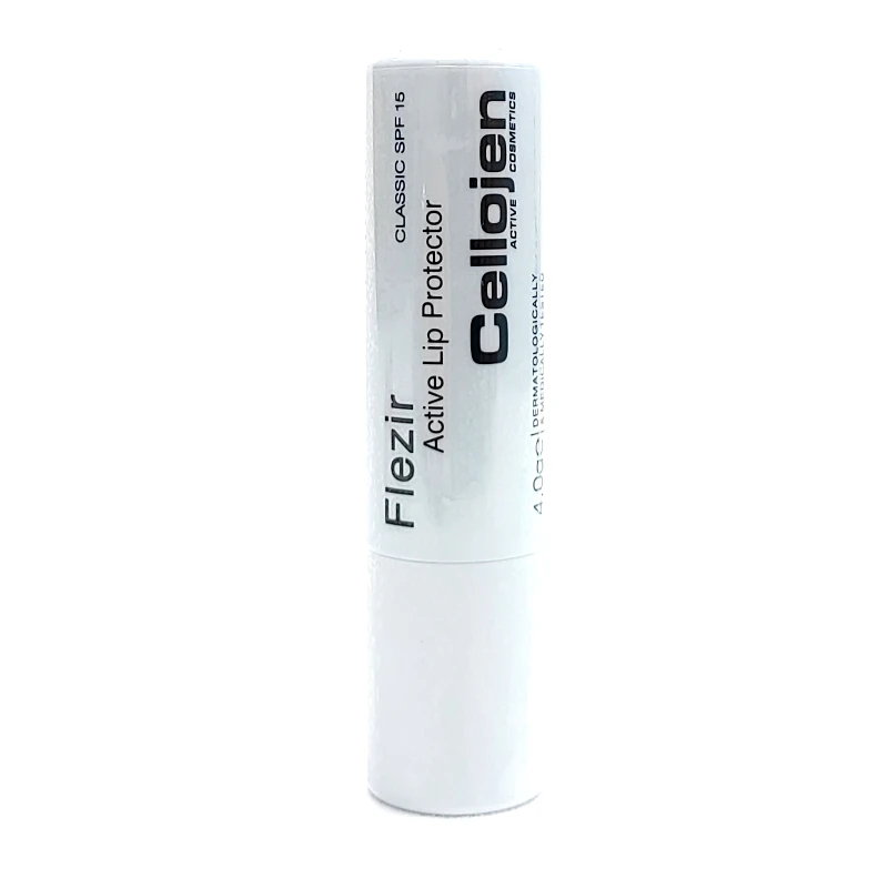 Cellojen Cellojen Flezir Active Lip Protector Spf15 Εντατική Προστασία για  Αφυδατωμένα, Σκασμένα Χείλη 4g - Classic