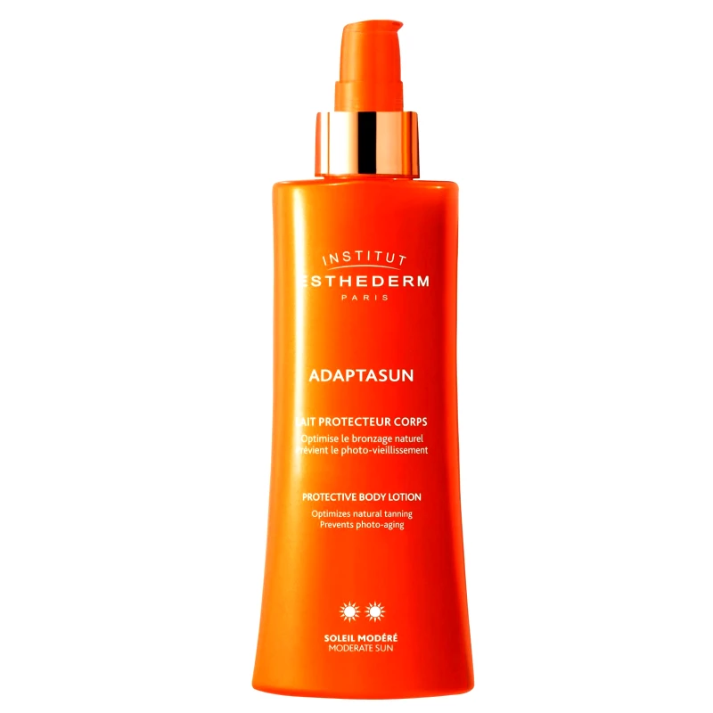 Institut Esthederm Institut Esthederm Adaptasun Protective Body Lotion Moderate Sun Λοσιόν Σώματος που Ενεργοποιεί τη Φυσική Μελανίνη του Δέρματος για Βαθύτερο Μαύρισμα 200ml