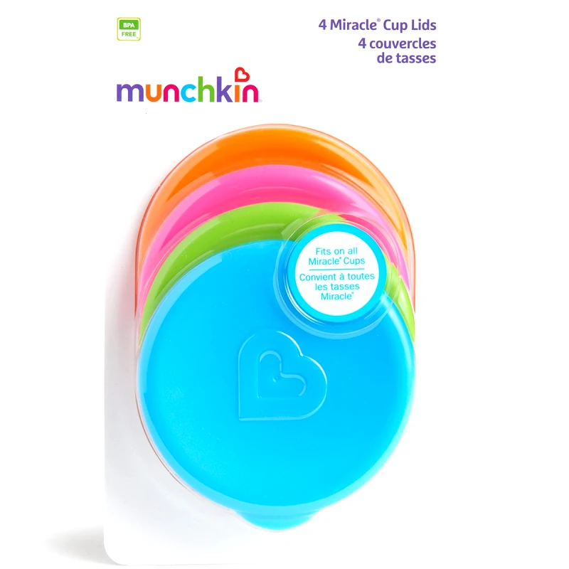 Munchkin Munchkin Καπάκια για Κύπελλα 4PK Miracle® Cup Lids