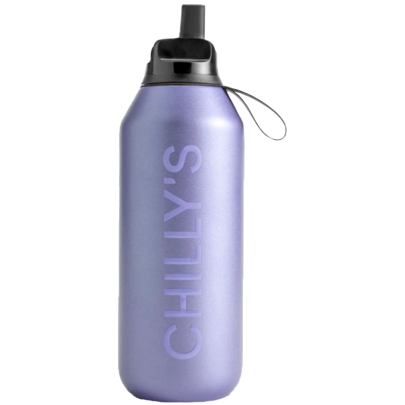 Chilly's Chilly's Series 2 Flip Reusable Bottle Ανοξείδωτο Θερμός για Ζεστά & Κρύα Ροφήματα 500ml - Lavender