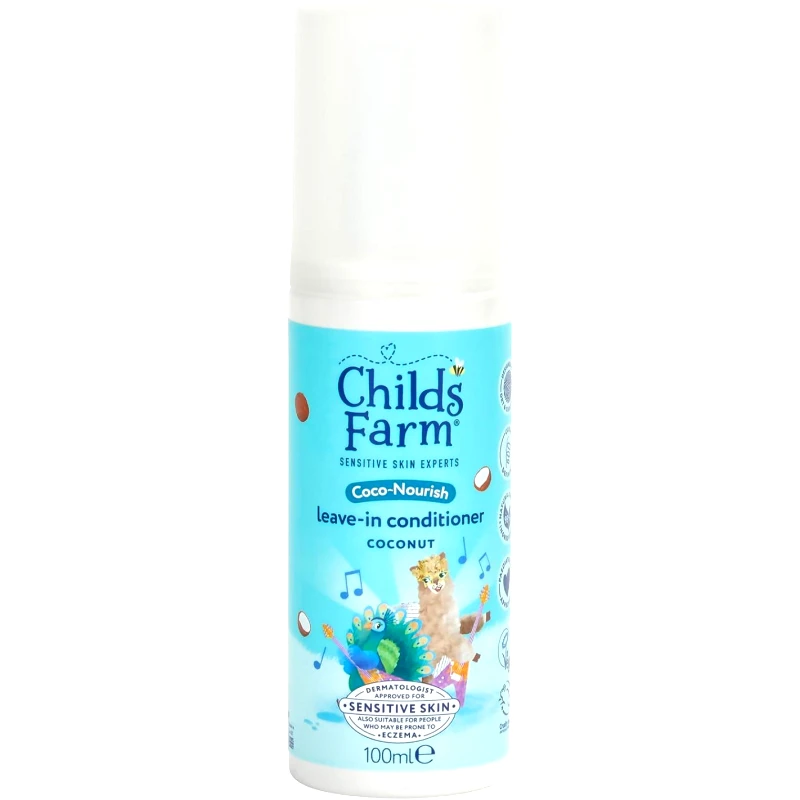 Childs Farm Childs Farm Coco-Nourish Coconut Leave-In Conditioner Ενυδατικό Leave-In Σπρέι Θρέφει τα Ξηρά Μαλλιά & Ξεμπερδεύει Κόμπους 100ml