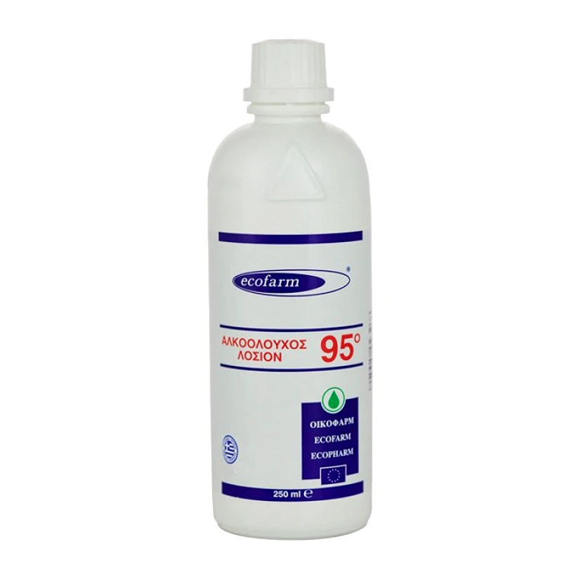Ecofarm Ecofarm Αλκοολούχος Λοσιόν 95° 1 Τεμάχιο - 250ml