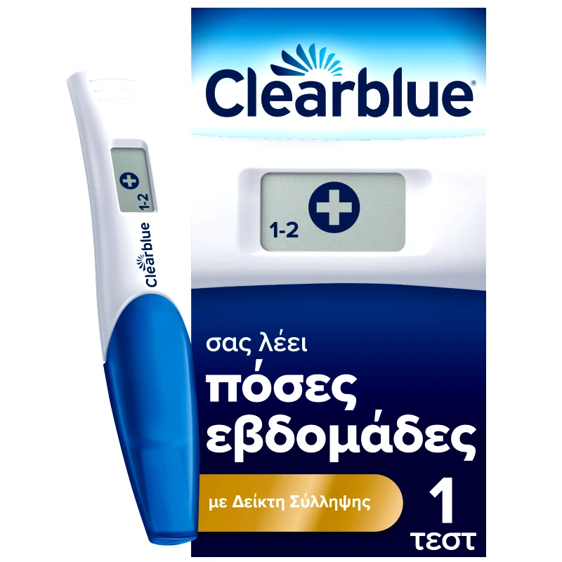 Clearblue Clearblue Digital Ψηφιακό Τεστ Εγκυμοσύνης 1 Τεμάχιο