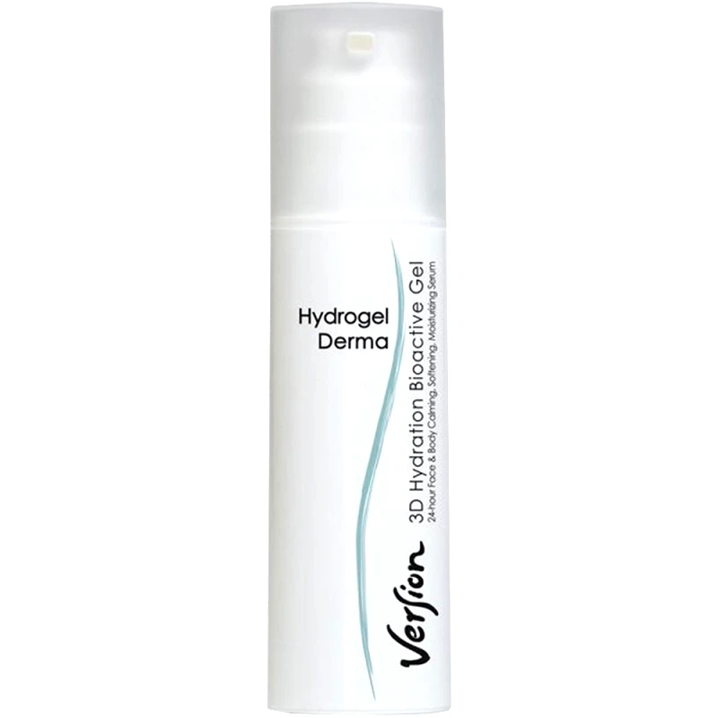 Version Version Hydrogel Derma Moisturizing Gel Καταπραϋντικός Ορός Ενυδάτωσης Προσώπου & Σώματος που Διεισδύει στα Βαθύτερα Στρώματα του Δέρματος 150ml