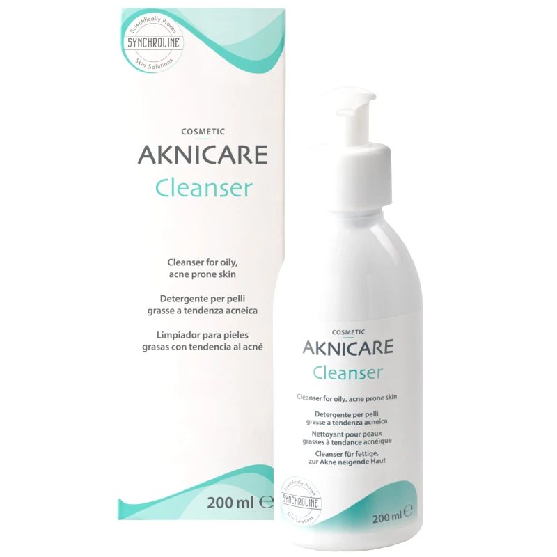 Synchroline Synchroline Aknicare Cleanser Καθαριστικό για Λιπαρό Δέρμα με Τάση Ακμής 200ml