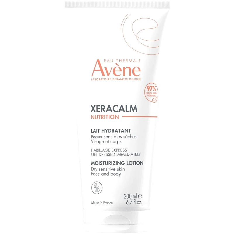 Avène Avene Xeracalm Nutrition Face & Body Moisturizing Lotion 200ml Ενυδατικό Γαλάκτωμα για Πρόσωπο & Σώμα Ιδανικό για Ευαίσθητες & Ξηρές Επιδερμίδες