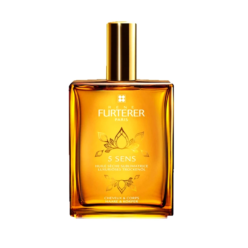 Rene Furterer Rene Furterer 5 Sens Enhancing Dry Oil Εξαιρετικό Ξηρό Λάδι για τα Μαλλιά και το Σώμα με Μαγευτικό Άρωμα 100ml