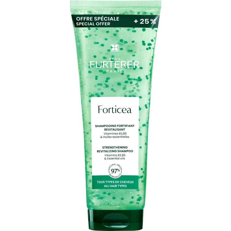 Rene Furterer Rene Furterer Forticea Strengthening & Revitalizing Shampoo Τονωτικό Σαμπουάν Ενδυνάμωσης με Αιθέρια Έλαια 250ml