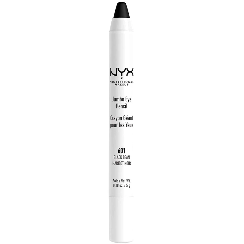 NYX Professional Makeup Nyx Professional Makeup Jumbo Eye Pencil Λαμπερό Eyeliner που Μπορεί να Χρησιμοποιηθεί & σαν Σκιά Ματιών 5gr - Black Bean