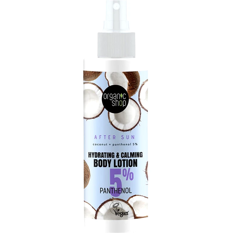 Natura Siberica Organic Shop After Sun Hydrating & Calming Body Lotion Ενυδατική & Καταπραϋντική Λοσιόν Σώματος για Μετά τον Ήλιο σε Spray 150ml