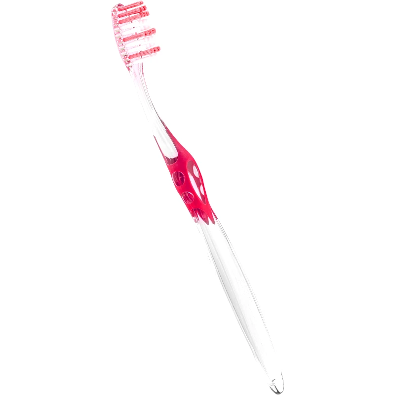 Pierre Fabre Oral Care Elgydium Interactive Classic Medium Toothbrush Φούξια Χειροκίνητη Οδοντόβουρτσα με Μέτριες Ίνες 1 Τεμάχιο