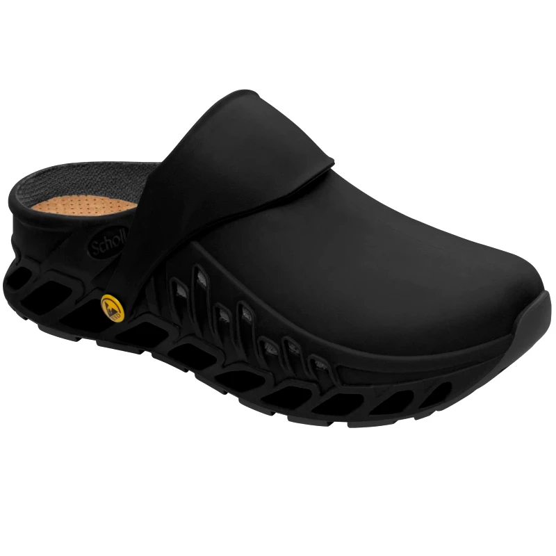 Scholl Shoes Scholl Shoes Evoflex F293781004 Ανδρικά Καλοκαιρινά Ανατομικά Παπούτσια, Χαρίζουν Σωστή Στάση & Φυσικό Χωρίς Πόνο Βάδισμα Black 1 Ζευγάρι - 37