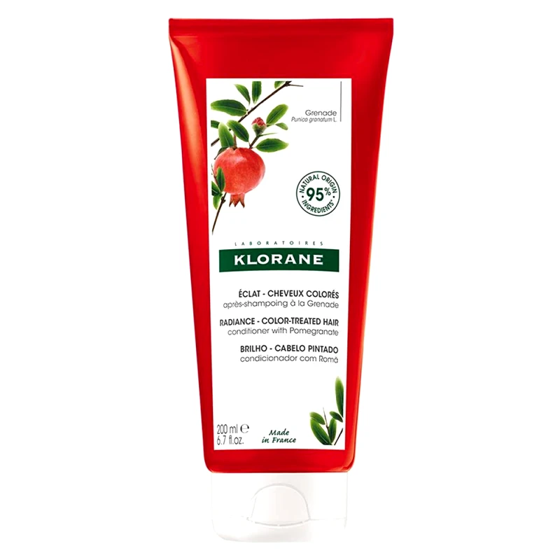 Klorane Klorane Pomegranate Color Protection Conditioner  Μαλακτική Κρέμα για Βαμμένα Μαλλιά με Ρόδι 200ml