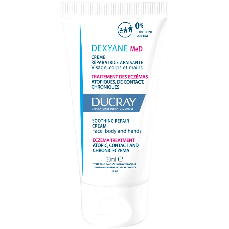 Ducray Ducray Dexyane MeD Eczema Treatment Cream Καταπραϋντική Επανορθωτική Κρέμα Κατά των Ατοπικών & Εξ'επαφής Εκζεμάτων - 30ml