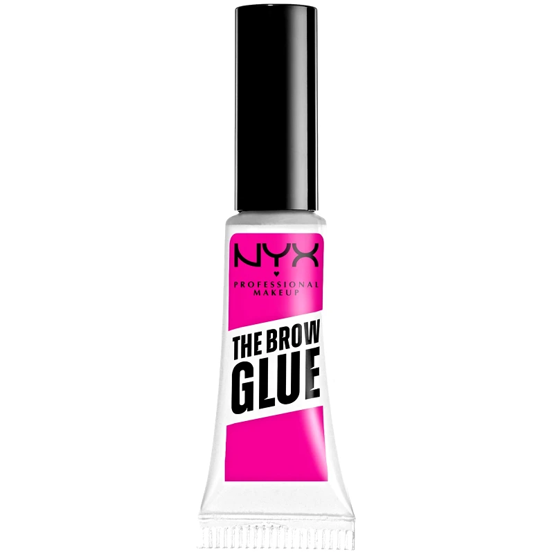 NYX Professional Makeup Nyx Professional Makeup The Brow Glue Instant Brow Styler Gel για Φυσικό Αποτέλεσμα στα Φρύδια έως 16 Ώρες Διάφανο 5g