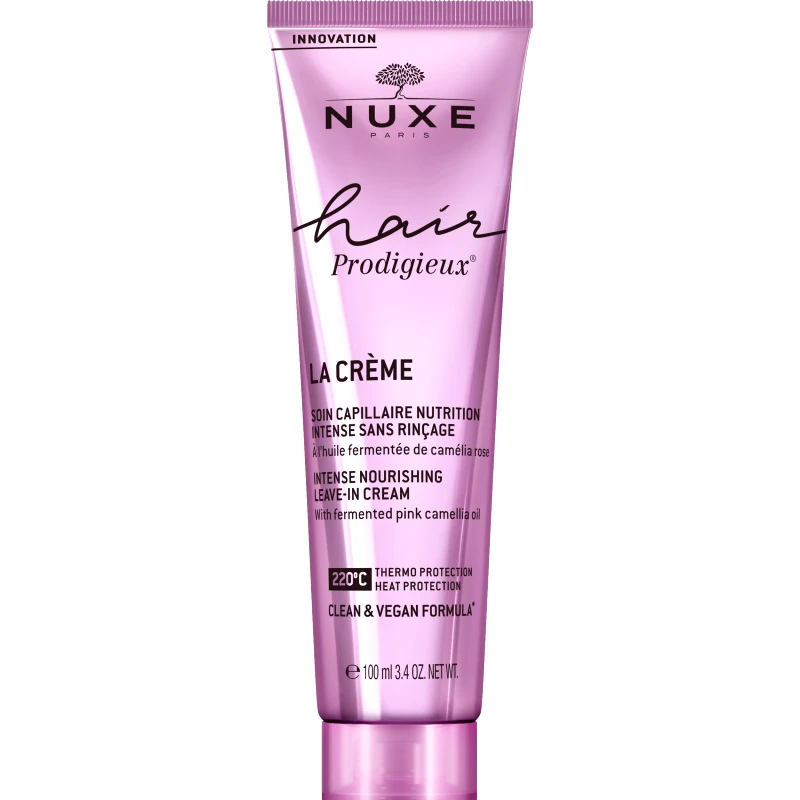 Nuxe Nuxe Hair Prodigieux Intense Nourishing Leave-in Cream Αρωματική Κρέμα Μαλλιών Leave-in με Εκχύλισμα Ροζ Καμέλιας για Ενυδάτωση & Προστασία από τη Θερμότητα του Styling 100ml