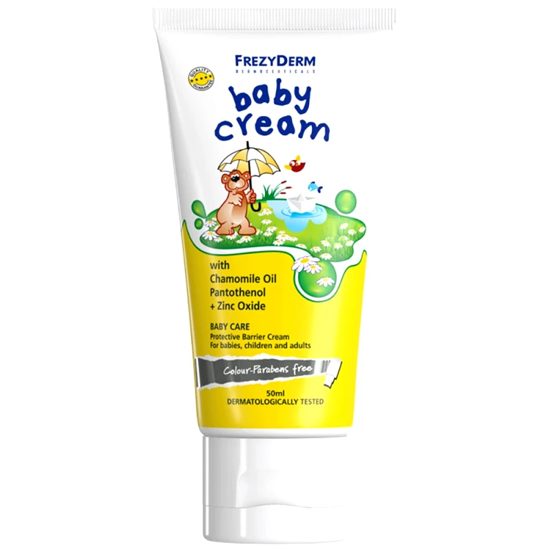 Frezyderm Frezyderm Baby Cream Απαλή, Προστατευτική, Αδιάβροχη Κρέμα για Βρέφη & Παιδιά 50ml