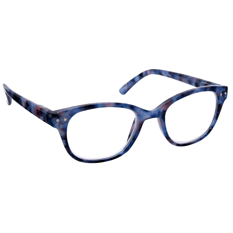 Eyelead Eyelead Γυαλιά Διαβάσματος Unisex, Κοκκάλινο Μπλε με Σχέδιο Ε229 - 0,75