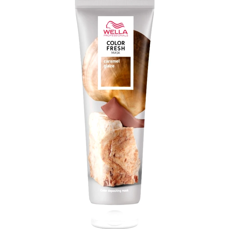 Wella Wella Professionals Color Fresh Mask Μάσκα Περιποίησης & Ανανέωσης Μαλλιών με Ημιμόνιμο Χρώμα 150ml - Caramel Glaze