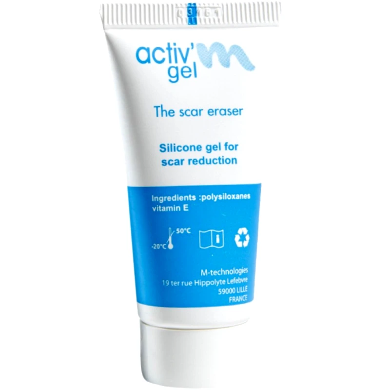 Activ'm Activ’m Scar Reduction Silicone Gel Αγωγή σε Gel για Πρόληψη & Αντιμετώπιση του Σχηματισμού Υπερτροφικών Ουλών & Χηλοειδών 20g