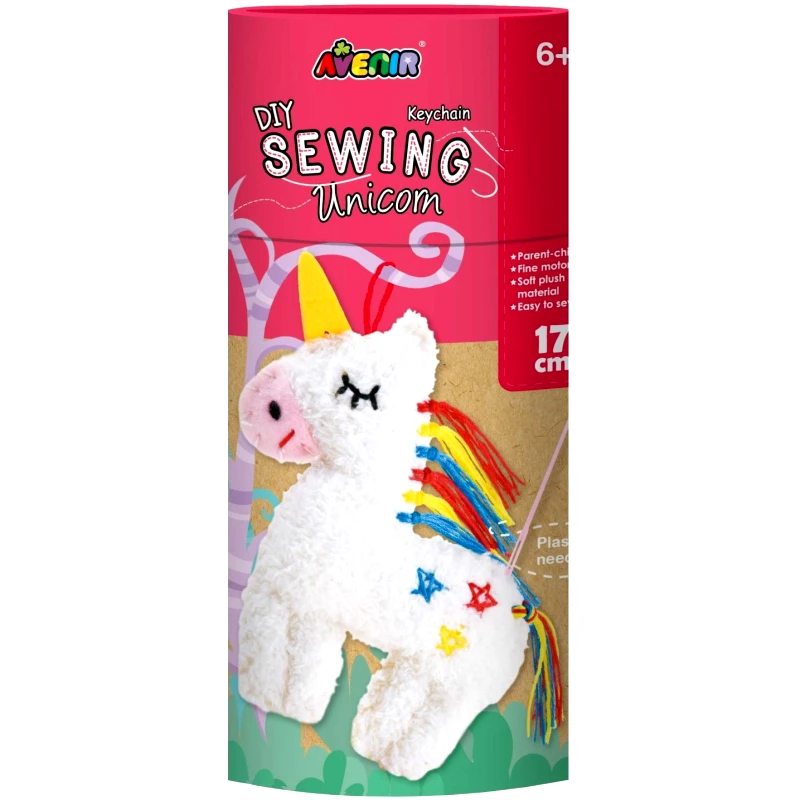 Avenir Avenir Sewing Keychain Κωδ 60202 Κούκλα Ραπτικής Μονόκερος 1 Τεμάχιο - Unicorn