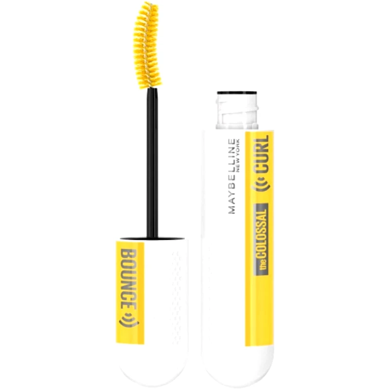 MAYBELLINE Maybelline The Colossal Curl Bounce Mascara Μάσκαρα για Πλούσιο Όγκο & Έντονη Καμπύλη με Ειδικό Βουρτσάκι 10ml - 01 Very Black 