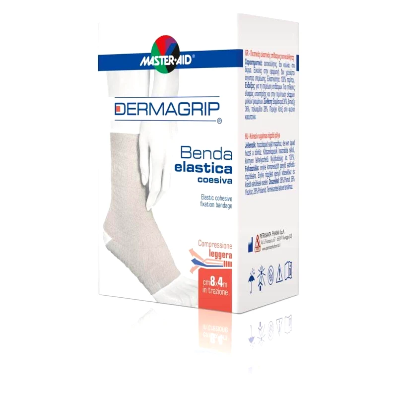 Master Aid Master Aid Dermagrip Ελαστικός Αυτοκόλλητος Επίδεσμος 1 Τεμάχιο
