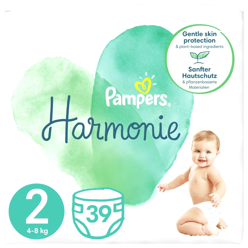Pampers Pampers Harmonie No2 (4-8kg) 39 πάνες