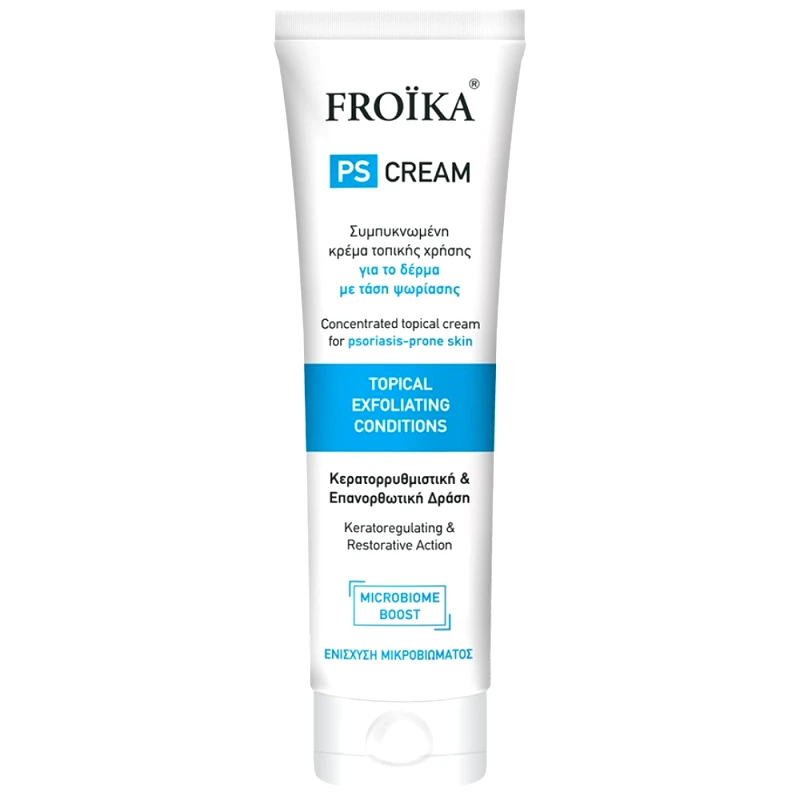 Froika Froika PS Keratoregulating & Restorative Action Topical Exfoliating Conditions Cream Συμπυκνωμένη Κρέμα Τοπικής Χρήσης για το Δέρμα με Τάση Ψωρίασης 100ml