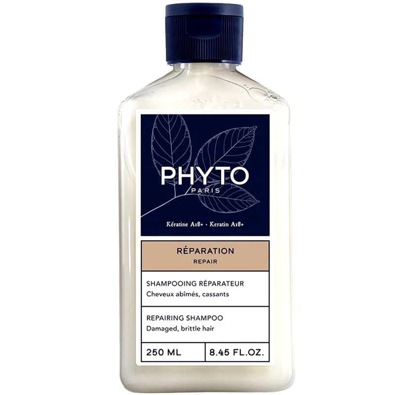 Phyto Paris Phyto Reparation Repairing Shampoo Επανόρθωσης για Κατεστραμμένα & Ευθραυστα Μαλλιά 250ml - Travel Size