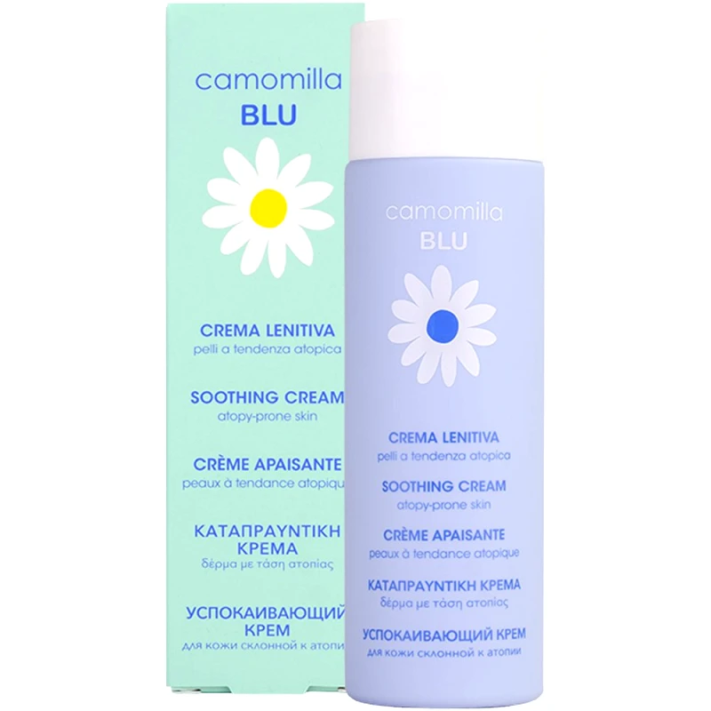 Camomilla Blu Camomilla Blue Soothing Cream Λεπτόρρευστη Καταπραϋντική Κρέμα για Καθημερινή Περιποίηση 200ml