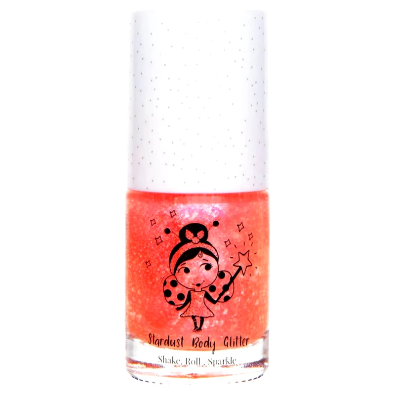 Miss Nella Miss Nella Stardust Roll-On Body Glitter Σώματος σε Μορφή Roll-On Κατάλληλο για την Ευαίσθητη Παιδική Επιδερμίδα 15ml - Planet Pink