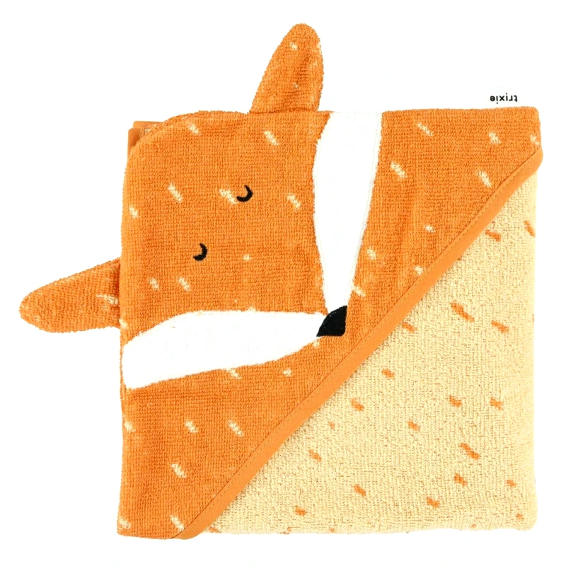 Trixie Trixie Hooded Towel Κωδ 77108 Παιδική Πετσέτα Μπάνιου με Κουκούλα 1 Τεμάχιο - Mr. Fox