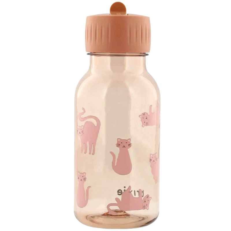 Trixie Trixie Tritan Bottle 350ml Αδιάβροχο Μπουκάλι Νερού με Πρακτικό Στόμιο - Charming Cat