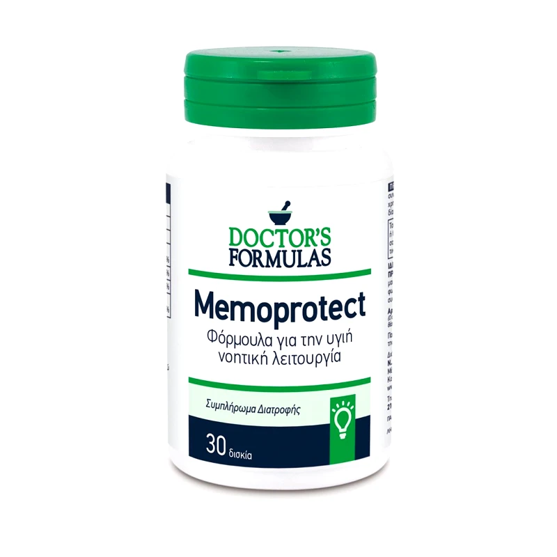 Doctor's Formulas Doctor's Formulas Memoprotect Φόρμουλα για την Νοητική Λειτουργία 30tabs