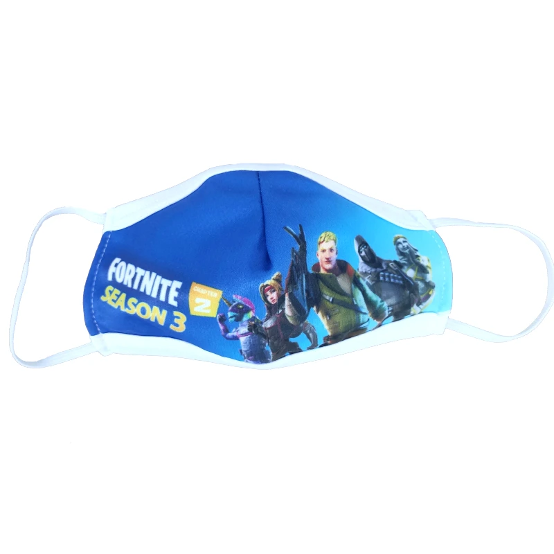 Bulk Multi Purpose Fabric Protective Mask for Children Υφασμάτινη Μάσκα Προστασίας Πολλαπλών Χρήσεων για Παιδιά σε Διάφορα Σχέδια & Χρώματα 1 Τεμάχιο - Fortnite 193